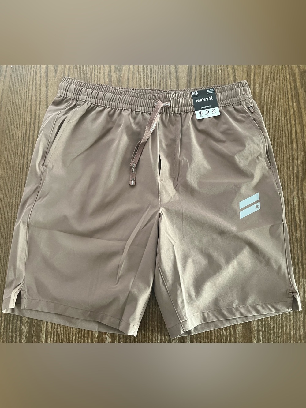 Hurley Men's Athletic Brown Shorts size medium